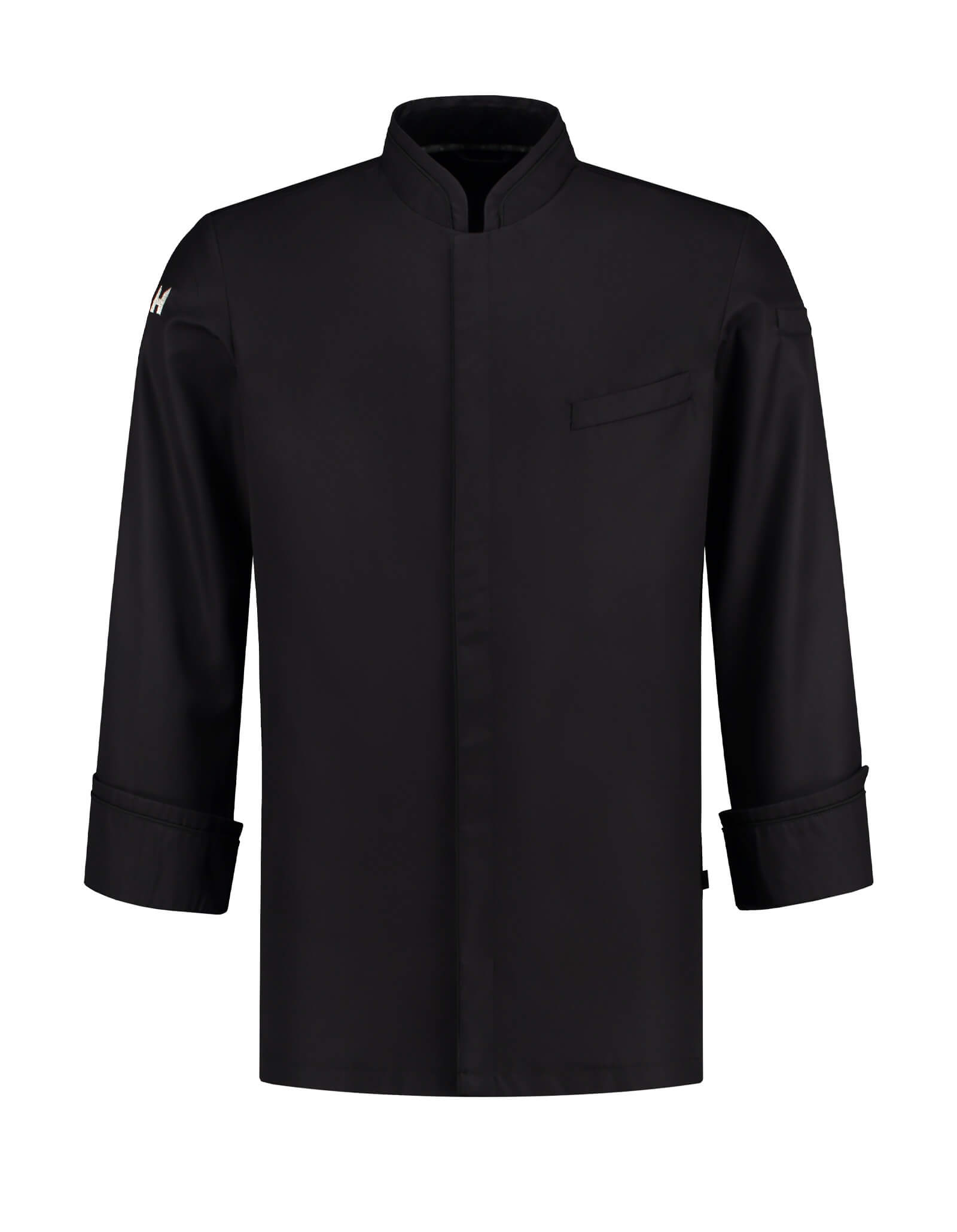 Chef Jacket Falco Black by Le Nouveau Chef -  ChefsCotton