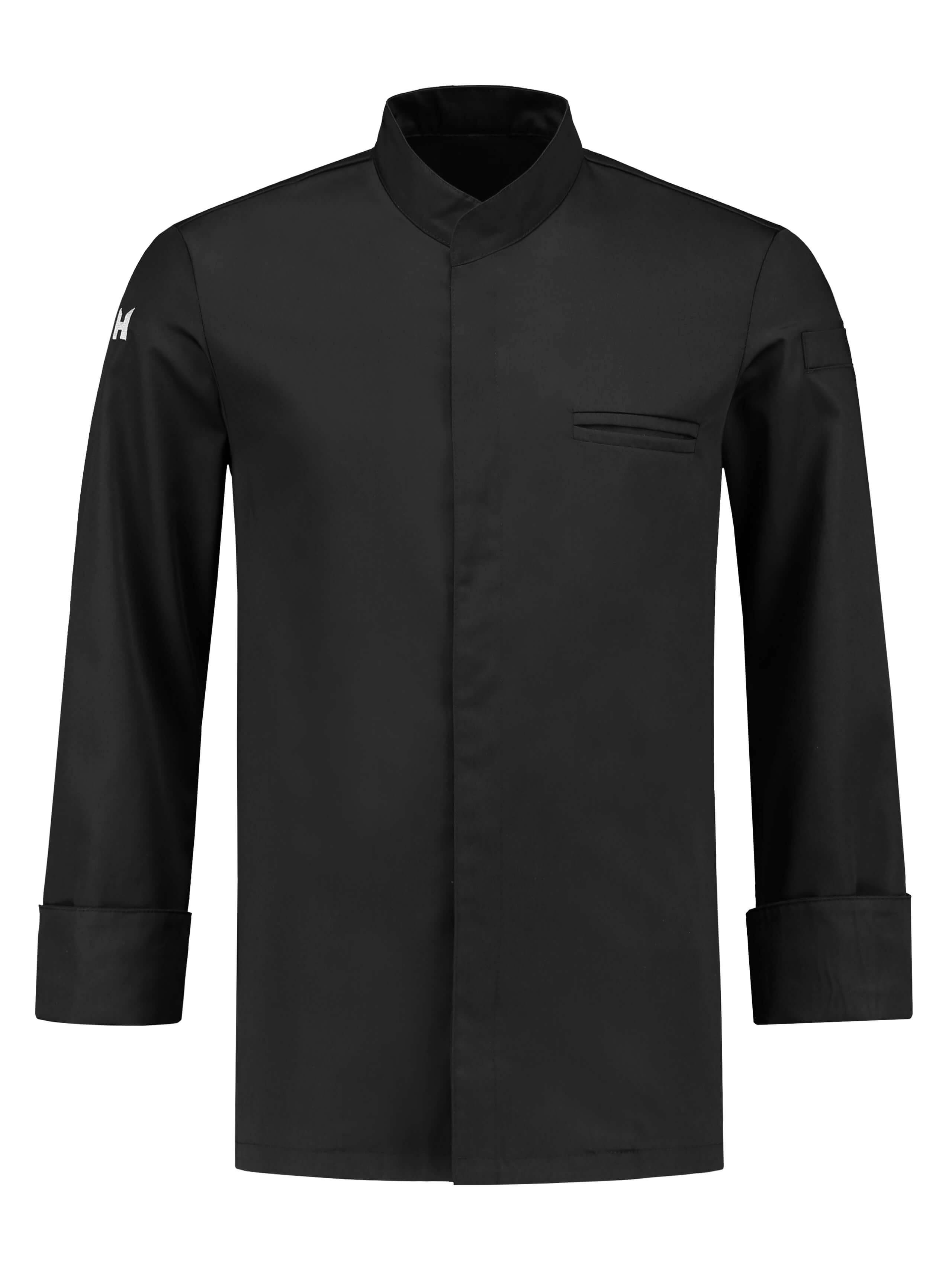 Chef Jacket Alain Black by Le Nouveau Chef -  ChefsCotton