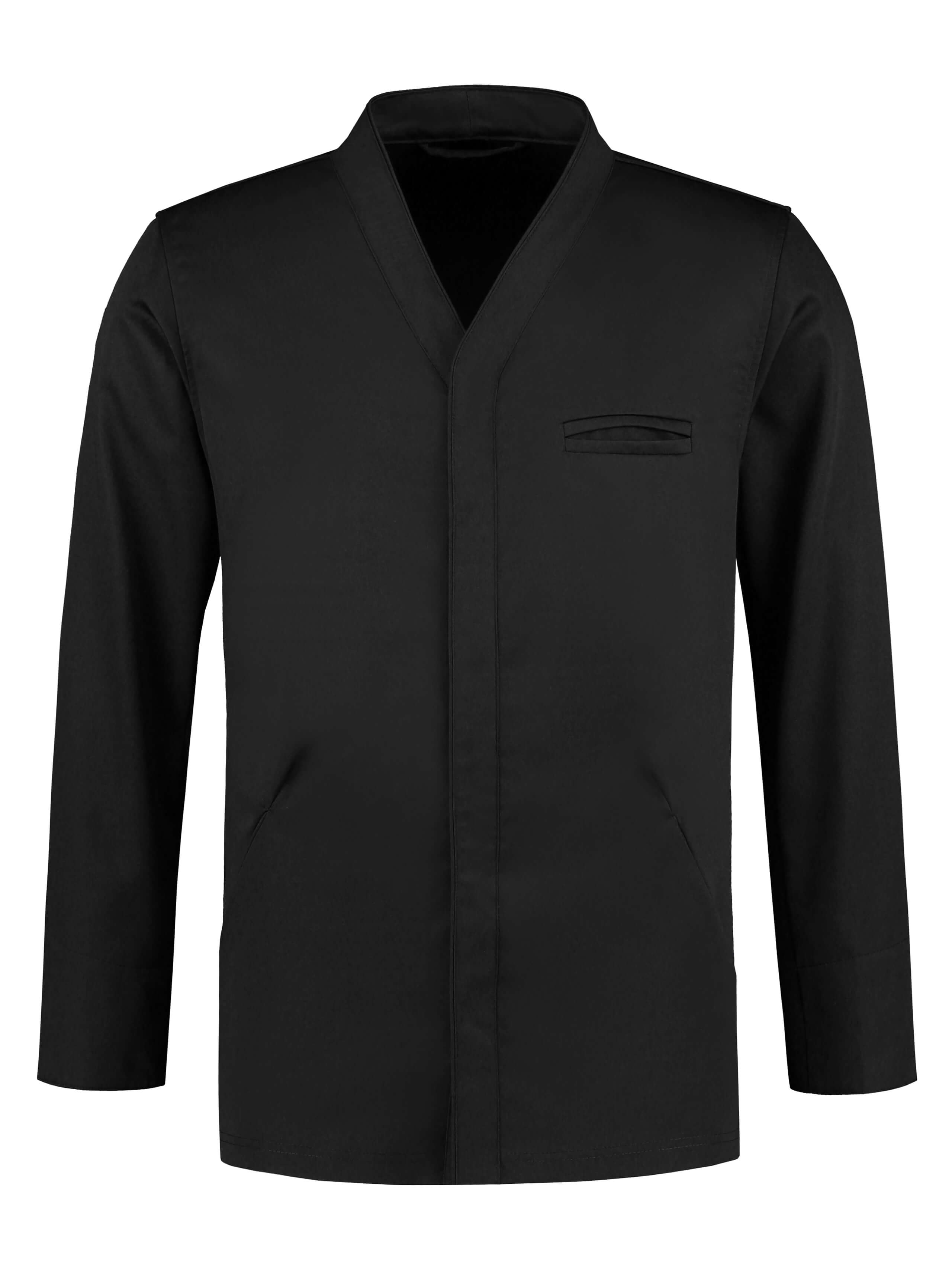 Chef Jacket Andreas Black by Le Nouveau Chef -  ChefsCotton