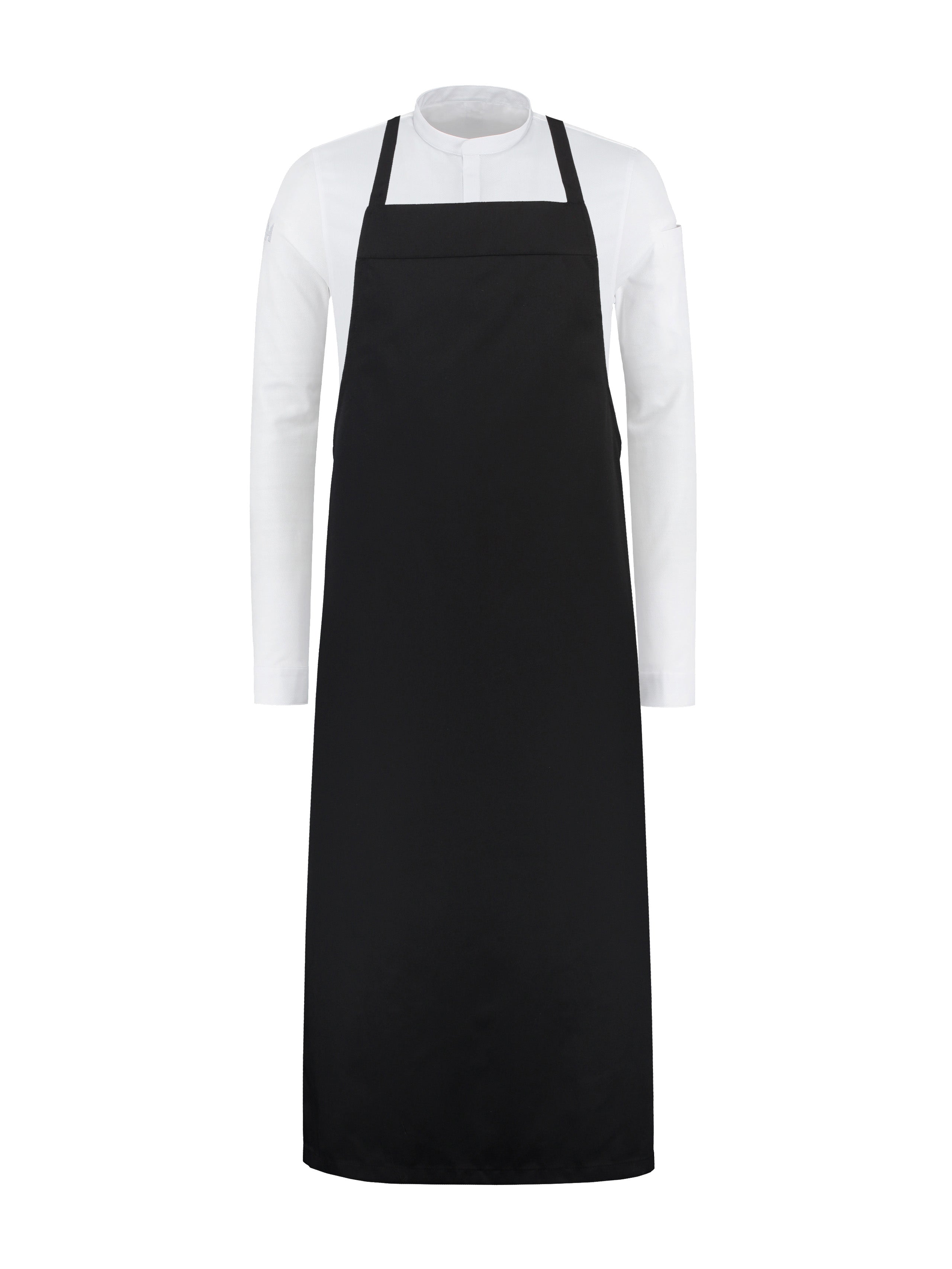 Bib Apron Denver Black by Le Nouveau Chef -  ChefsCotton